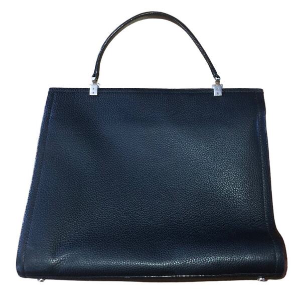 Kate Spade Rosaline Handbag Black pebble leather with animal print - Picture 4 of 12